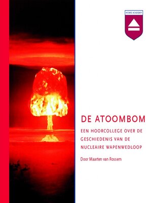 cover image of De atoombom